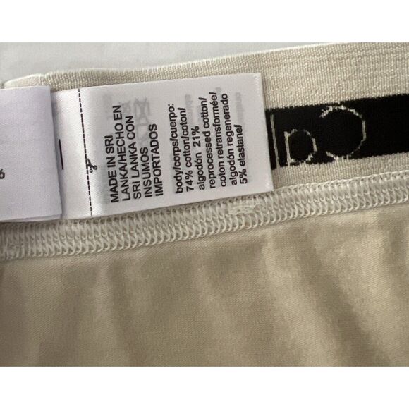 Calvin Klein Men's Sz Large Natural Color Cotton Mineral Dye Boxer Briefs - Picture 4 of 5